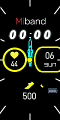 Xiaomi Mi Band 4 手表表盘