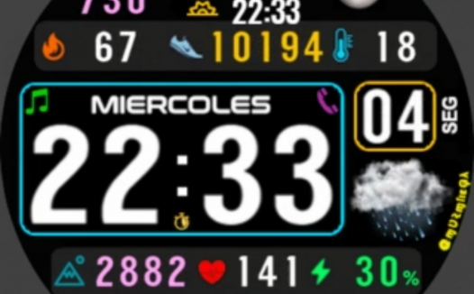 华为Huawei Watch GT/GT 2 46mm GT / GT 2 46mm手表表盘