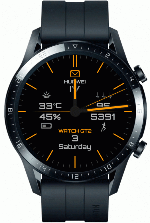 华为Huawei Watch GT/GT 2 46mm GT / GT 2 46mm手表表盘