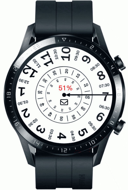 华为Huawei Watch GT/GT 2 46mm GT / GT 2 46mm手表表盘