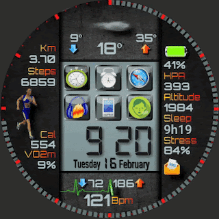 华为Huawei Watch GT/GT 2 46mm GT / GT 2 46mm手表表盘