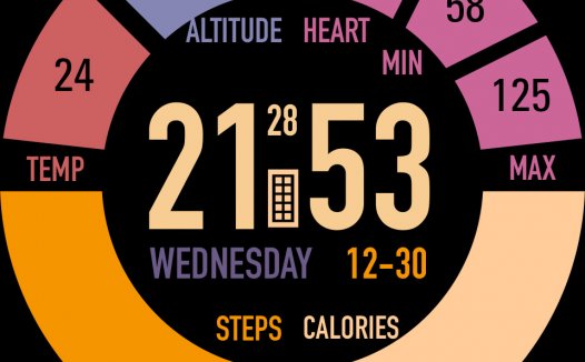 华为Huawei Watch GT/GT 2 46mm GT / GT 2 46mm手表表盘