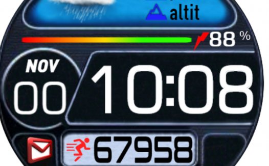 华为Huawei Watch GT/GT 2 46mm GT / GT 2 46mm手表表盘