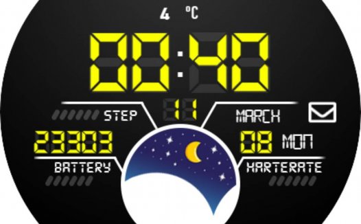 华为Huawei Watch GT/GT 2 46mm GT / GT 2 46mm手表表盘