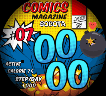 华米跃我Amazfit Verge Lite手表表盘