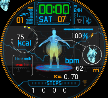 华米跃我Amazfit Verge Lite手表表盘