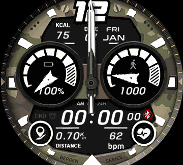 华米跃我Amazfit Verge Lite手表表盘