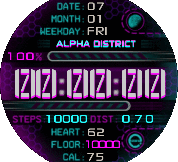 华米跃我Amazfit Verge Lite手表表盘