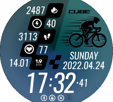华米跃我Amazfit Verge Lite手表表盘