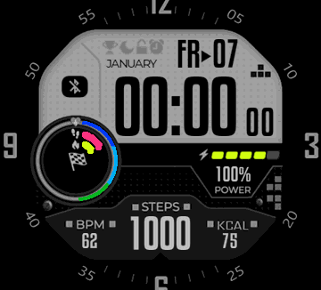 华米跃我Amazfit Verge Lite手表表盘