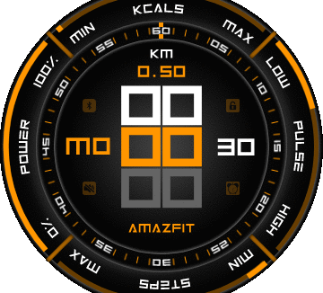 华米跃我Amazfit Verge Lite手表表盘