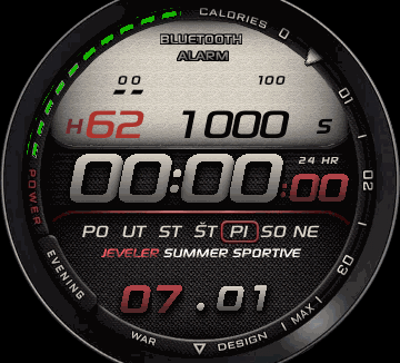华米跃我Amazfit Verge Lite手表表盘