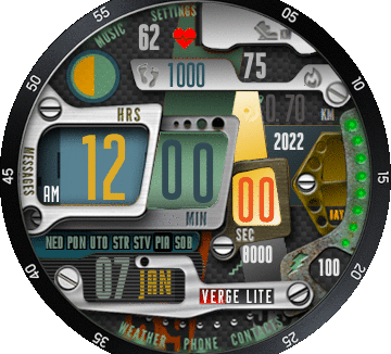 华米跃我Amazfit Verge Lite手表表盘