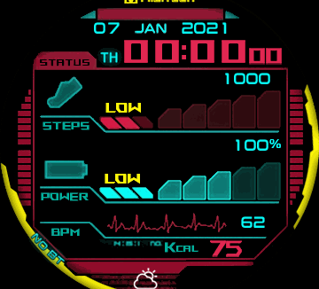 华米跃我Amazfit Verge Lite手表表盘