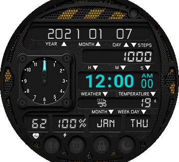 华米跃我Amazfit Verge Lite手表表盘