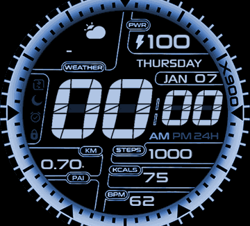 华米跃我Amazfit Verge Lite手表表盘