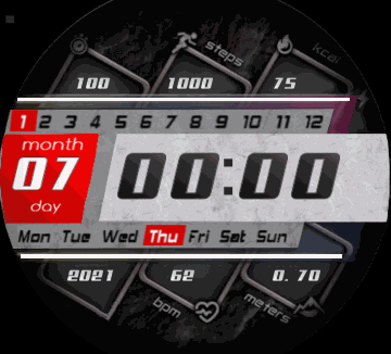华米跃我Amazfit Verge Lite手表表盘