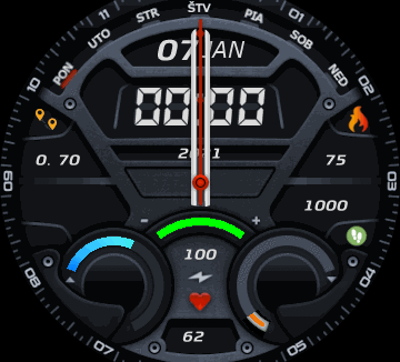 华米跃我Amazfit Verge Lite手表表盘