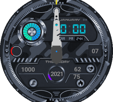 华米跃我Amazfit Verge Lite手表表盘