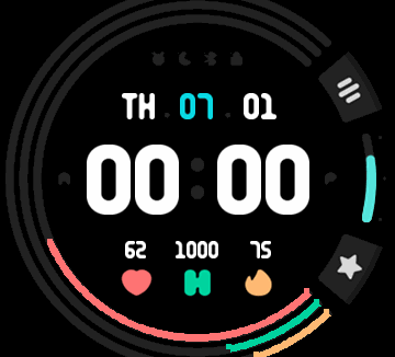 华米跃我Amazfit Verge Lite手表表盘