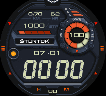 华米跃我Amazfit Verge Lite手表表盘
