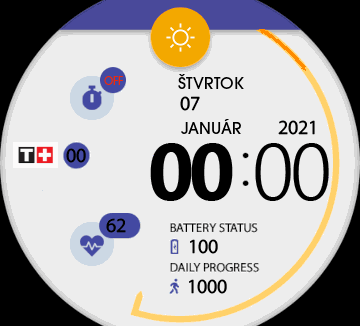 华米跃我Amazfit Verge Lite手表表盘