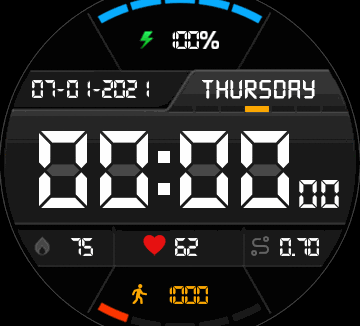 华米跃我Amazfit Verge Lite手表表盘