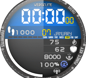 华米跃我Amazfit Verge Lite手表表盘
