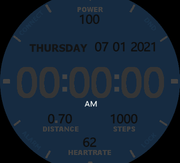 华米跃我Amazfit Verge Lite手表表盘