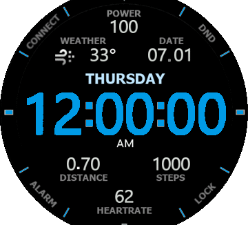 华米跃我Amazfit Verge Lite手表表盘