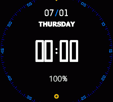 华米跃我Amazfit Verge Lite手表表盘