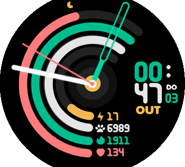 华米跃我Amazfit Verge Lite手表表盘