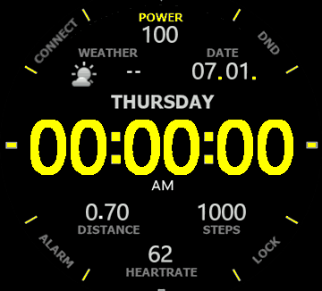 华米跃我Amazfit Verge Lite手表表盘