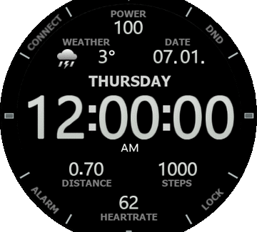 华米跃我Amazfit Verge Lite手表表盘