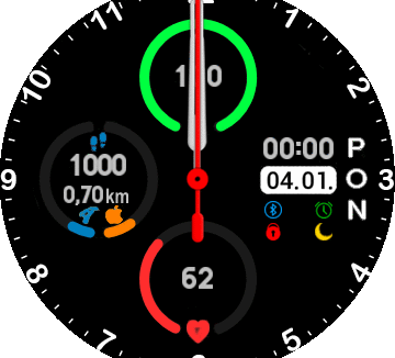 华米跃我Amazfit Verge Lite手表表盘