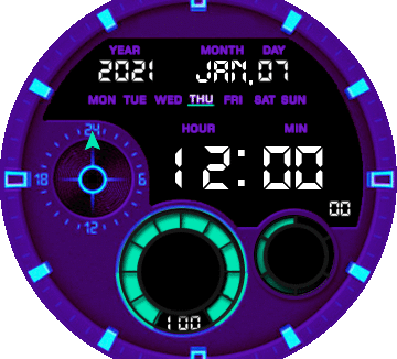 华米跃我Amazfit Verge Lite手表表盘