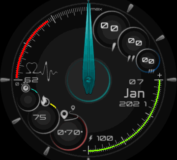 华米跃我Amazfit Verge Lite手表表盘