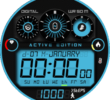 华米跃我Amazfit Verge Lite手表表盘