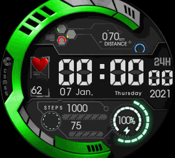 华米跃我Amazfit Verge Lite手表表盘