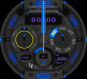 华米跃我Amazfit Verge Lite手表表盘