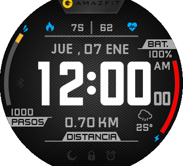 华米跃我Amazfit Verge Lite手表表盘