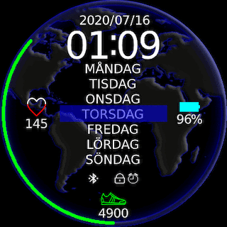华米跃我Amazfit Verge Lite手表表盘