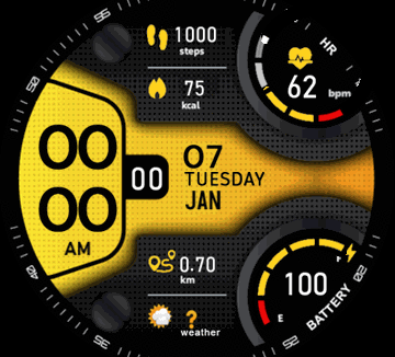 华米跃我Amazfit Verge Lite手表表盘