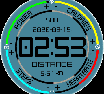 华米跃我Amazfit Verge Lite手表表盘
