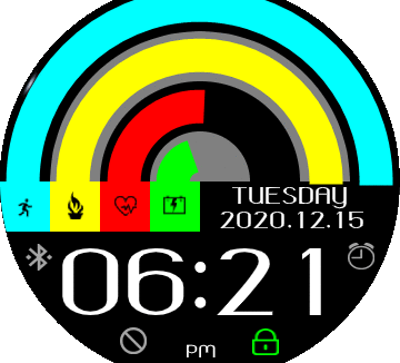 华米跃我Amazfit Verge Lite手表表盘