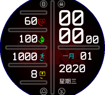 华米跃我Amazfit Verge Lite手表表盘