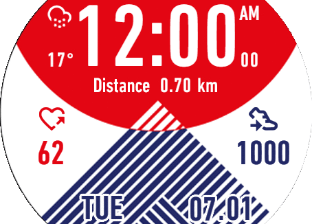 华米跃我Amazfit Verge Lite手表表盘