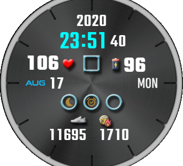 华米跃我Amazfit Verge Lite手表表盘