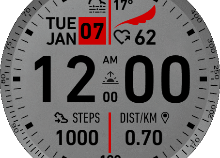 华米跃我Amazfit Verge Lite手表表盘