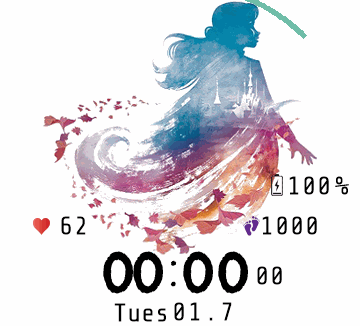 华米跃我Amazfit Verge Lite手表表盘